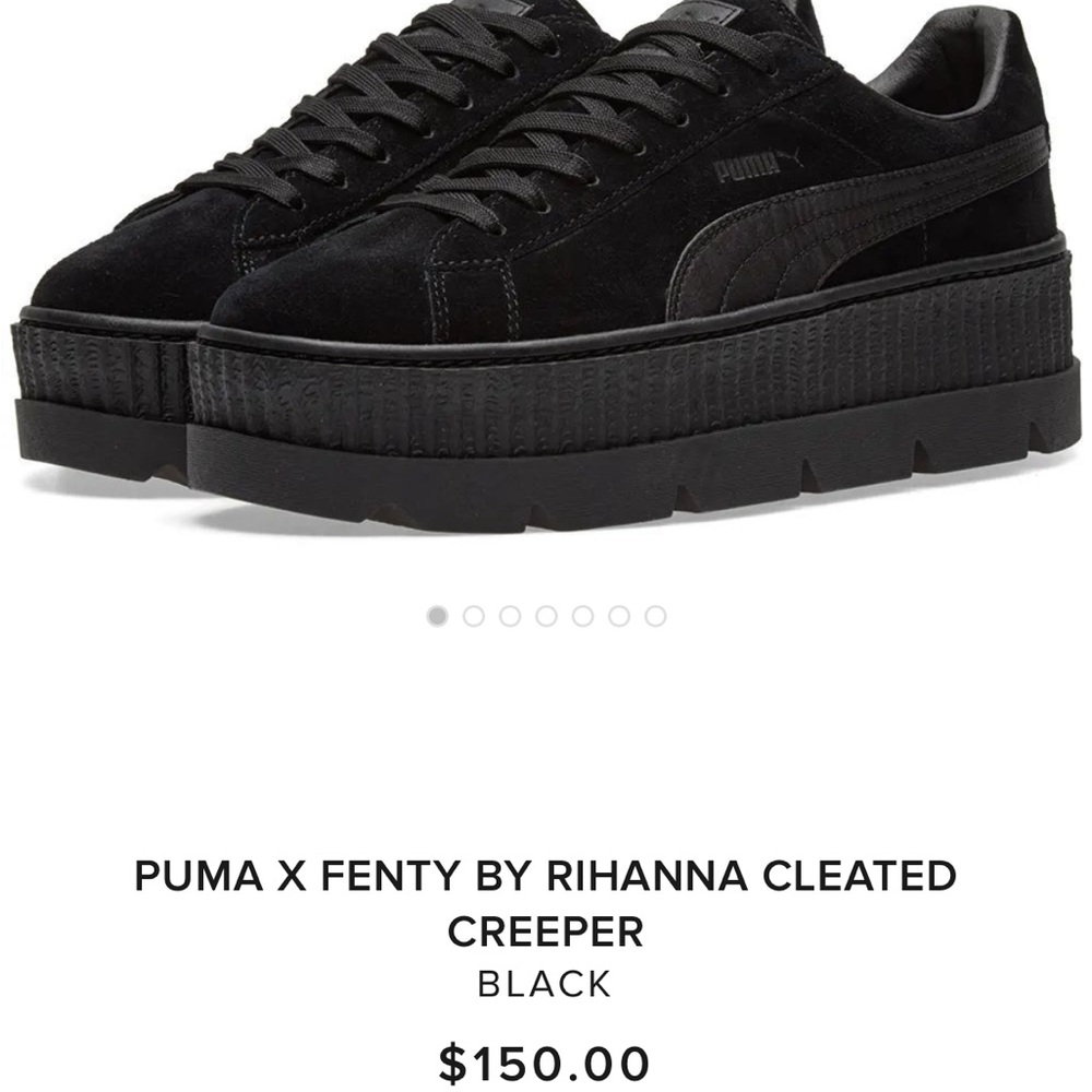 FENTY X PUMA cleated platforms!